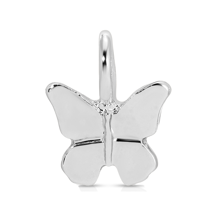 Charm Garden Silver Butterfly Charm – Lucky Feather Wholesale